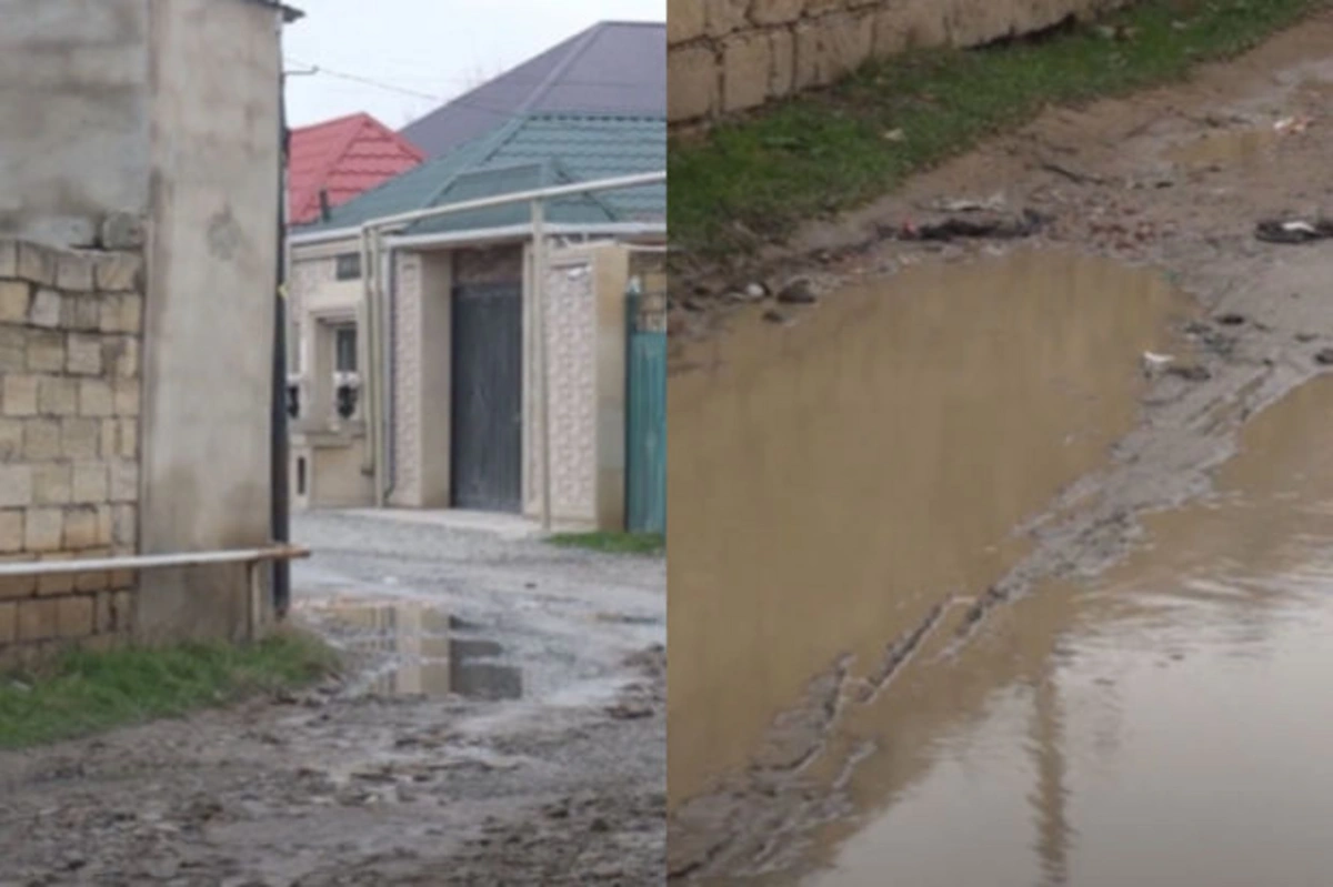 В Сумгайыте сточные воды стекают на улицу- ВИДЕО